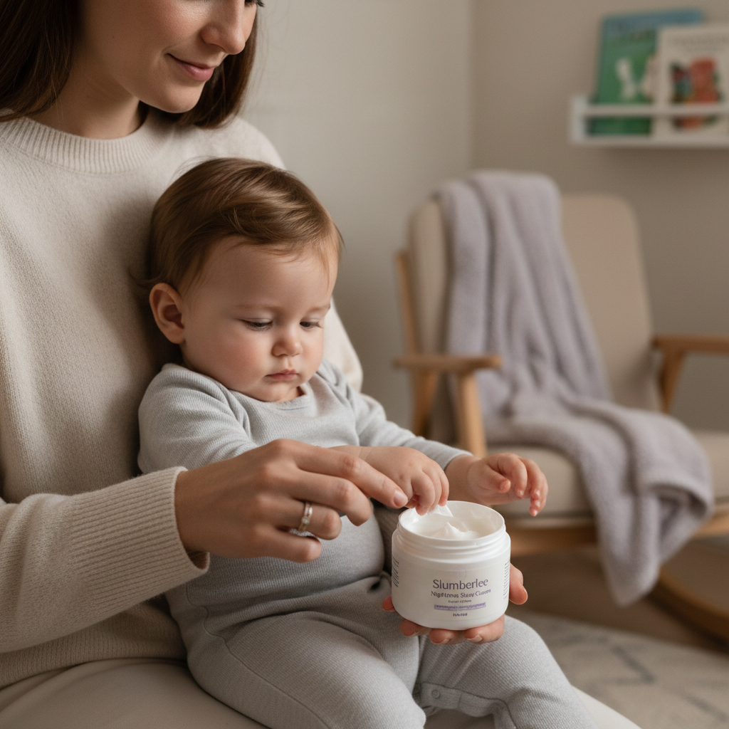 Child sleep cream organic